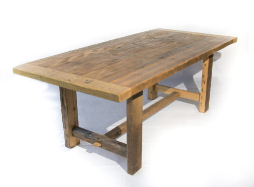 Salvaged Industrial Wood Table Varna